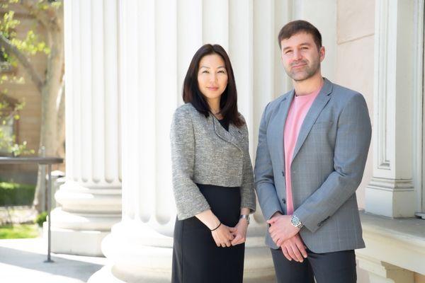 Attorneys Nancy Wang and Arasto Farsad