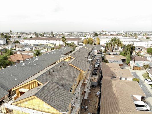 Commercial - Residential roof project