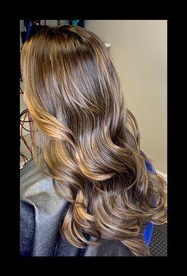 Caramel Balayage