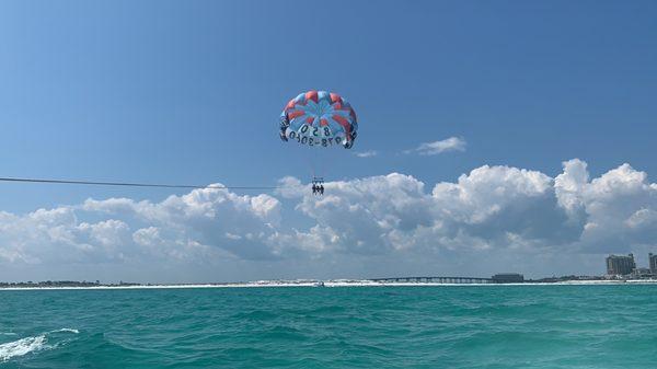 Heading down for a quick splash.