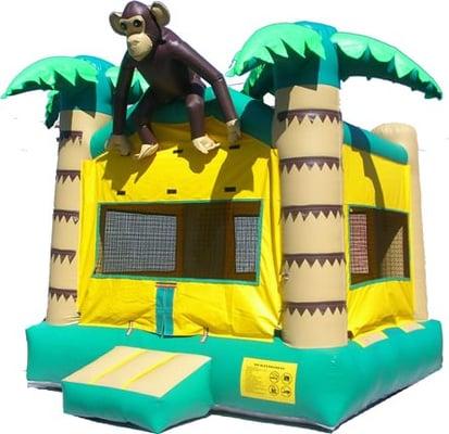 Jungle Monkey Bounce House