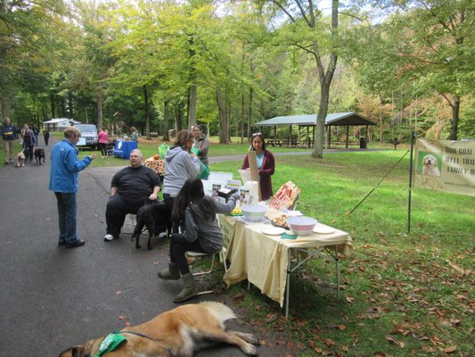 10th Anniversary Celebration of the Horsham Dog Park inside of  Kohler Park