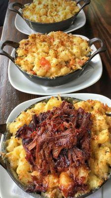 Mac & Cheese (pulled brisket & lobster)