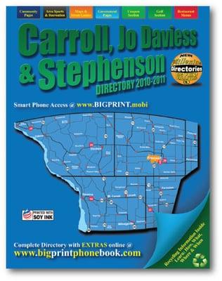 Bigprint Carroll Jo Daviess & Stephenson Directory