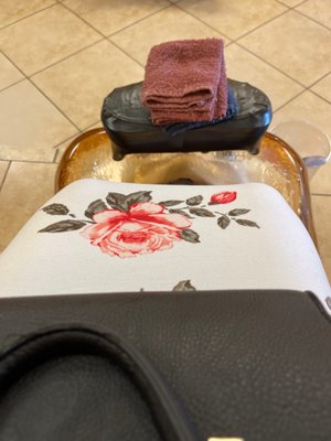 Waiting for my pedicure came in at 1:30  :)