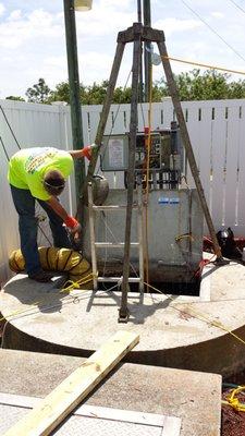 Lift Station: Confined Space Entry