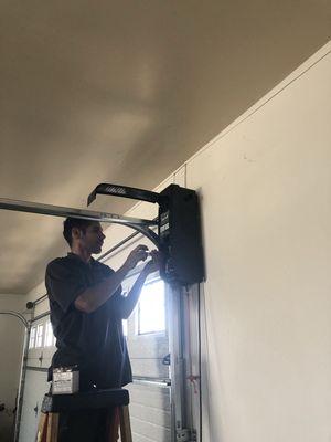 Free up ceiling space inside your garage with this LiftMaster 8500W