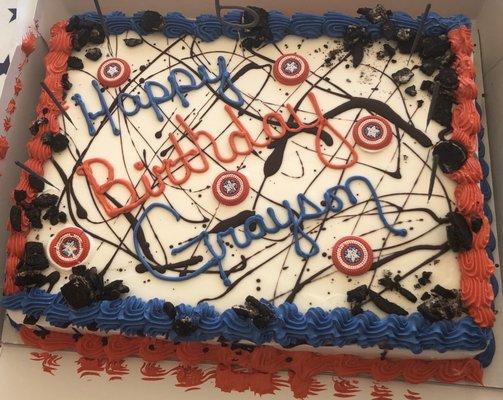 Dairy Queen Blizzard Sheet Cake