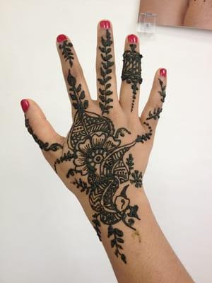 Henna done by pavi