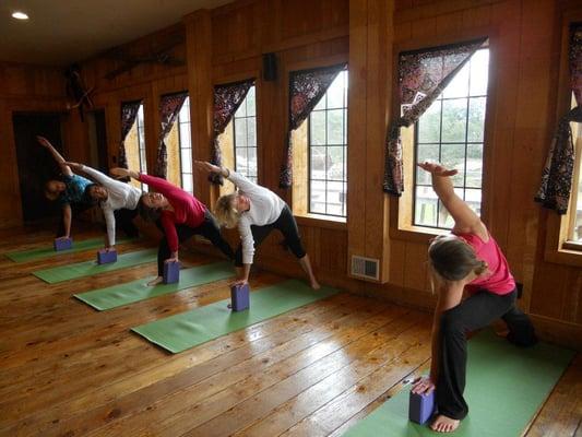 Visiting northern Michigan? Bring your yoga practice with you!