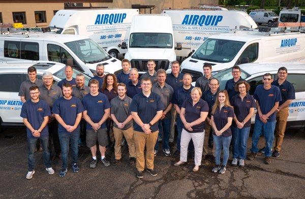 2019 staff photo of Airquip Heating & Air Conditioning