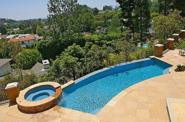 Beautiful infinity pool