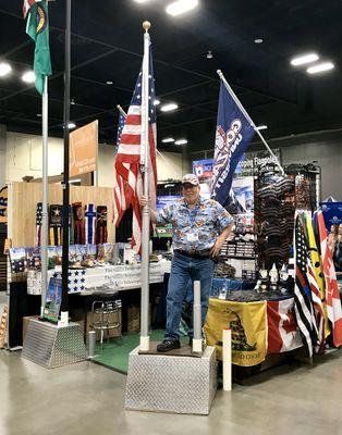 Booth display at Spokane Home Show