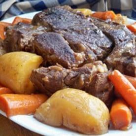 Pot Roast with Sweet Potatoes or White Potatoes