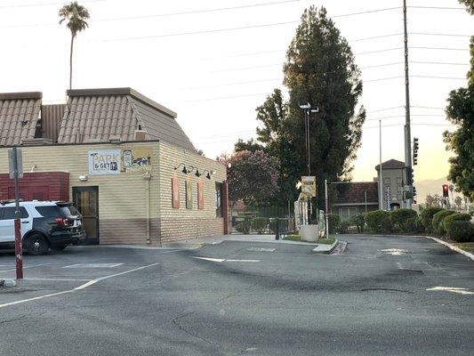 Drive thru entrance