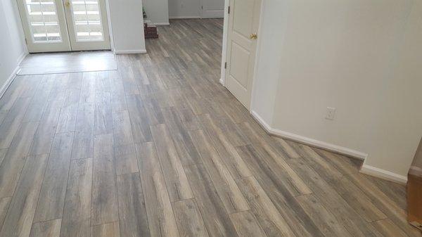 laminate for a basement remodel