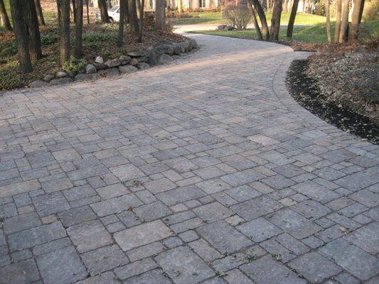 Borgert paver driveyway