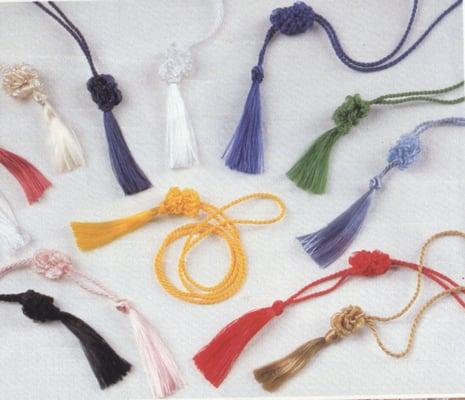 Cords & Tassels for Program Bids and Invitations