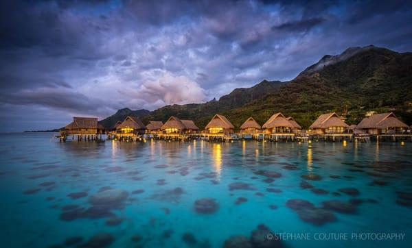 View from our room. Sofitel Moorea.