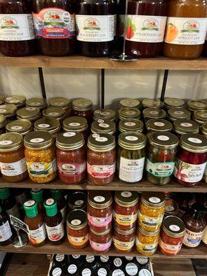 We offer Tagges Salsa & Jams all year round