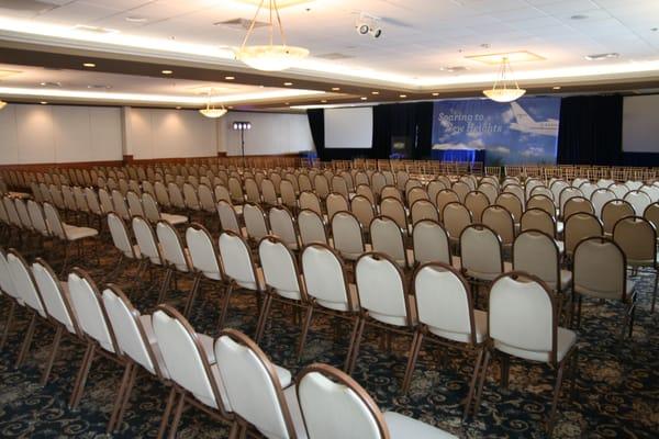 Conference Setup in Commonwealth/Plymouth Rooms at White's of Westport