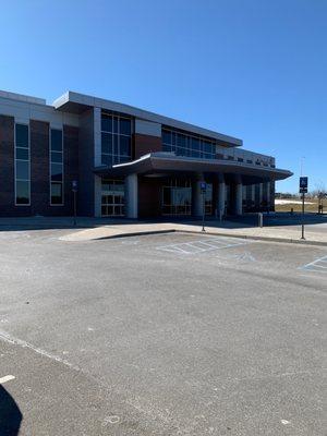 The entrance to the Urgent Care building