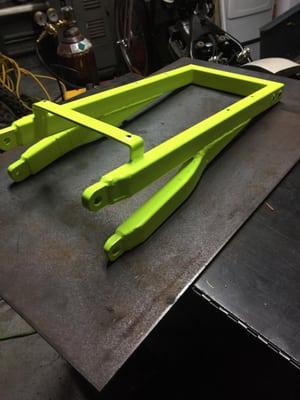 Custom subframe.