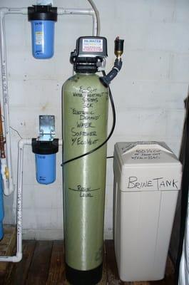 New Patented Water Softener and Sulfur (rotten egg) smell removal system