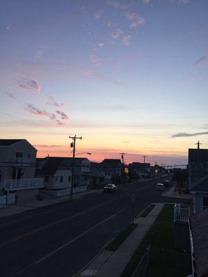 Looking west down Glenwood ave