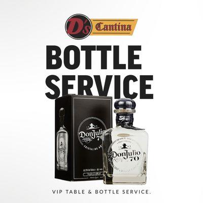 Enjoy the BEST bottle service in town!