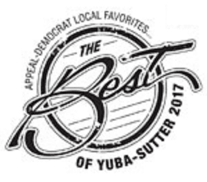 Voted "The Best Of Yuba-Sutter 2017" Appeal Democrat Local Favorite