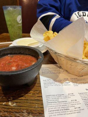 Chips and salsa