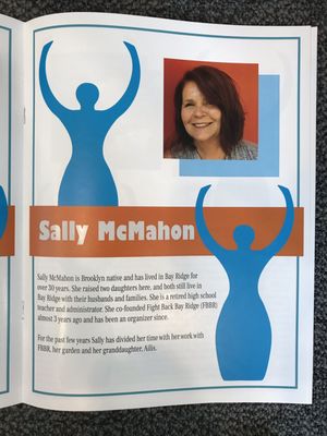 My friend Sally is being honored