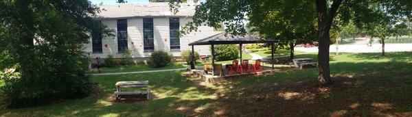 Outdoor space w/ gazebo