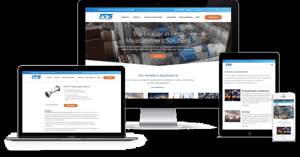 PFS AND TURBINES INDUSTRIAL WEBSITE DESIGN:INCREASING VISIBILITY, BRAND DIFFERENTIATION AND QUALITY SALES LEADS WITH TWO INDUSTRIAL WEBSITES