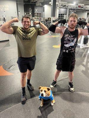 Rubi, Jake, and I after a workout together!