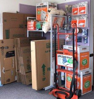 We sell boxes and moving supplies!