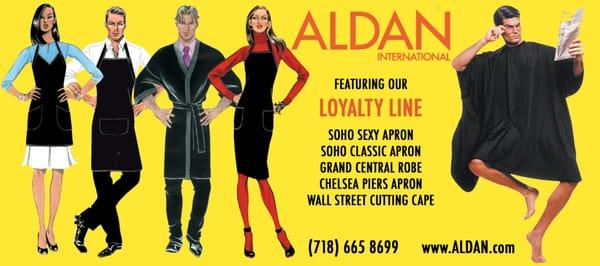 Order from our LOYALTY LINE online at www.ALDAN.com