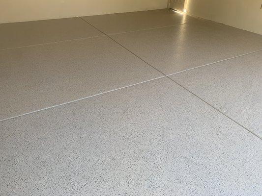 My garage epoxy flooring! We love it!!