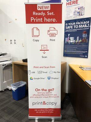 So it's cheaper if I send in an email to print than to pull up the info on their computer...