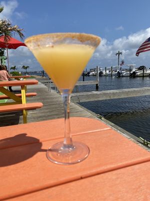 Key lime Martini