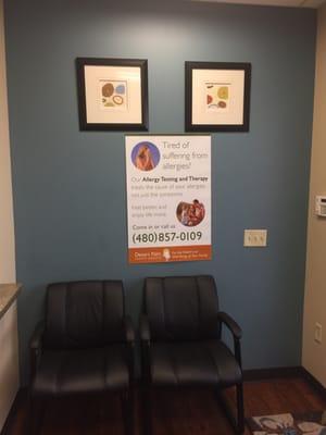 Allergy testing available at this clinic!