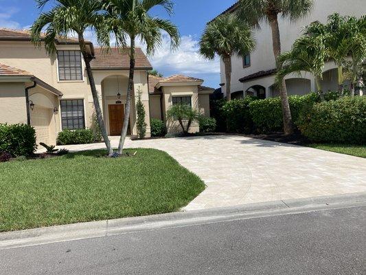 Travertine Driveway !!!!