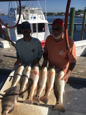 Catching Redfish never gets old.