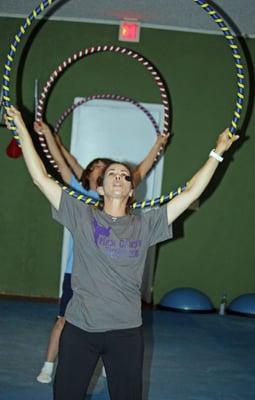 Weighted Hula Hoop Class