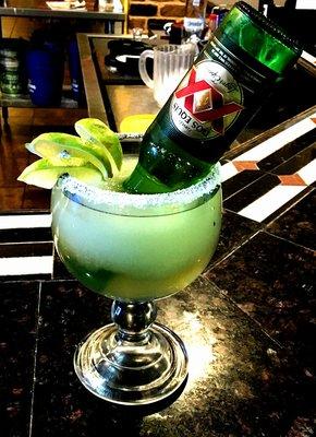 Whats better than our Margaritas?? Our Beeritas of course.