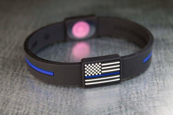 Thin Blue line ProFx Wristbands