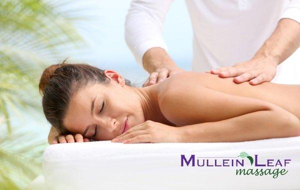 Mullein Leaf Massage