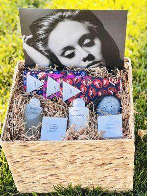 Does this basket look like somebody is obsessed with Adele?