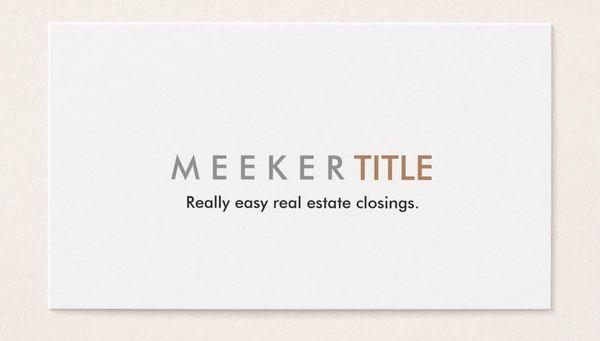 Meeker Title Services